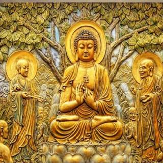 3D Buddha wallpaper