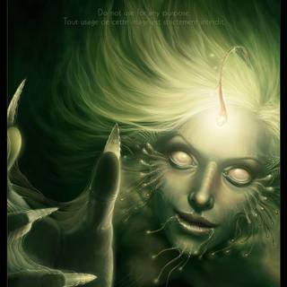 Scary mermaids wallpaper