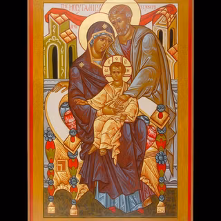 Holy Family iPhone wallpaper