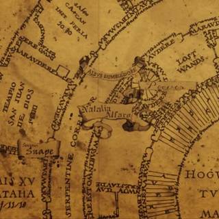 Marauders map desktop wallpaper