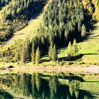 Gosausee lake wallpaper