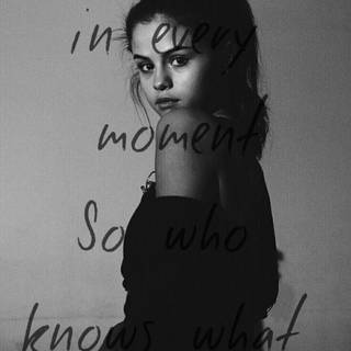 Selena Gomez aesthetic HD wallpaper