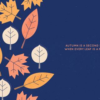 Spring perspective wallpaper