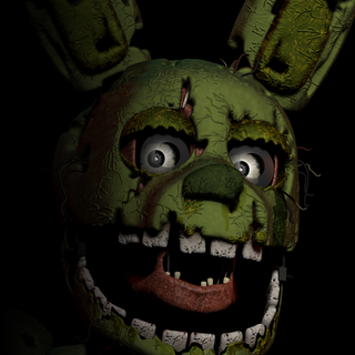 Human Springtrap wallpaper