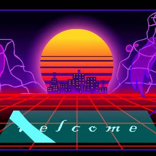 Trippy aesthetic horizontal wallpaper