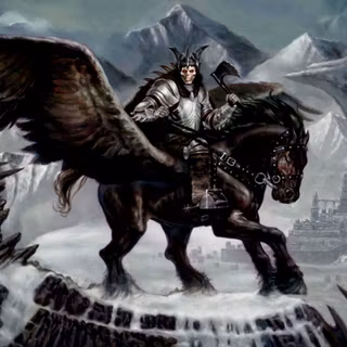 Winged dancer wallpaper