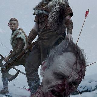God of War HD iPhone wallpaper