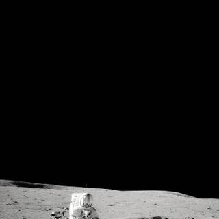 Amoled moon wallpaper