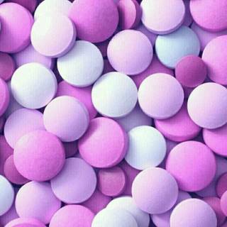 Colorful lilac wallpaper