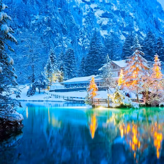 Blausee Switzerland wallpaper