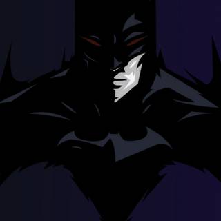Batman minimal 2160x3840 wallpaper