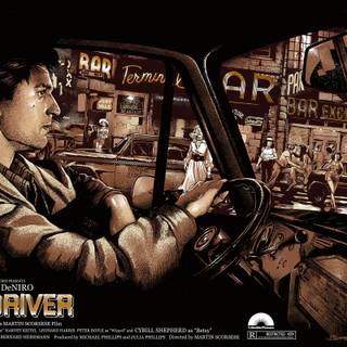 Robert De Niro Taxi Driver wallpaper
