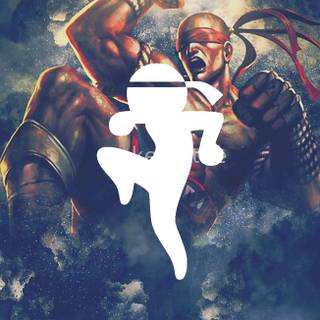 Fighting stickman wallpaper