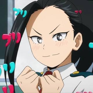 Kyouka Jirou and Momo Yaoyorozu wallpaper