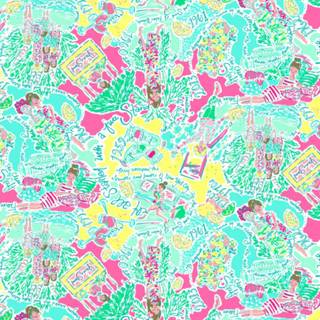 Lilly Pulitzer desktop wallpaper
