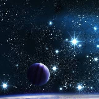 Phone space wallpaper