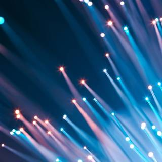 Glow light wallpaper