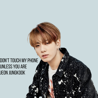 Don't Touch My Phone girl HD wallpaper