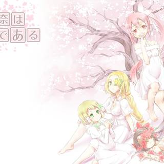 Yuuna anime wallpaper