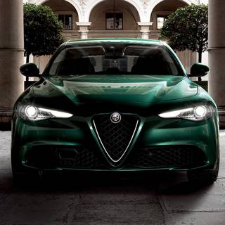 Alfa Romeo Giulia phone wallpaper