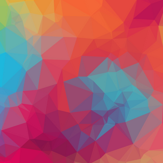Colorful geometric wallpaper