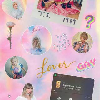 Lover Taylor Swift iPhone wallpaper