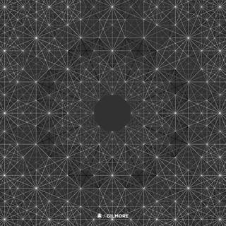 Purple and grey geometric wallpaper