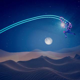 Desert run wallpaper