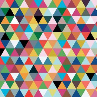 Geometric triangle wallpaper