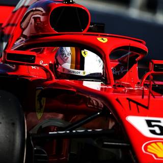 Sebastian Vettel logo desktop wallpaper