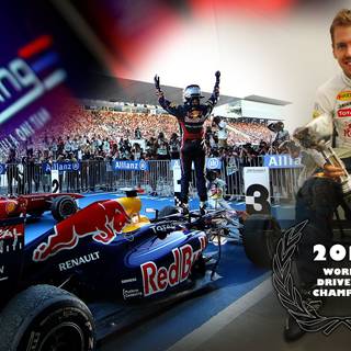 Sebastian Vettel logo desktop wallpaper