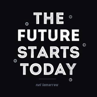 Future geometric wallpaper