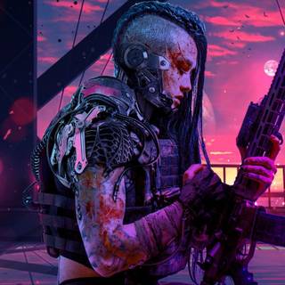 Scifi women wallpaper