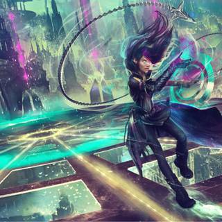 Scifi women wallpaper