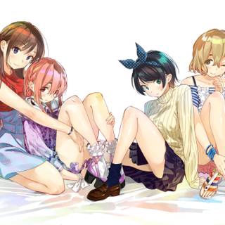 Kanojo, Okarishimasu wallpaper