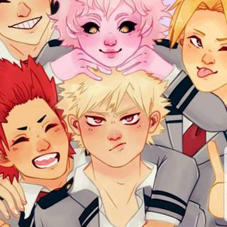 Bakugou and Kirishima iPhone wallpaper