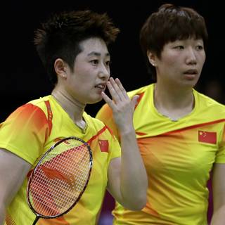 Women badminton player wallpaper