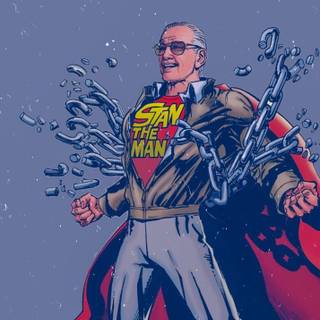 Stan Lee Marvel iPhone wallpaper