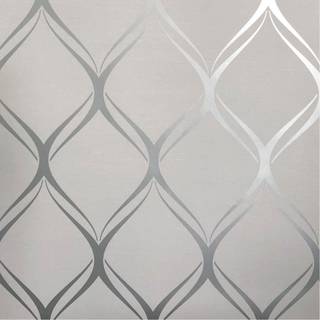 Gray geometric wallpaper