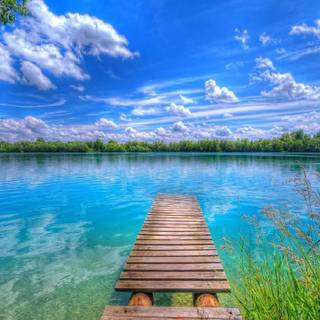 Paradise view wallpaper