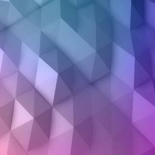Geometric gradient wallpaper