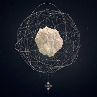 Geometric space wallpaper