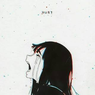 Depressed anime drawings wallpaper