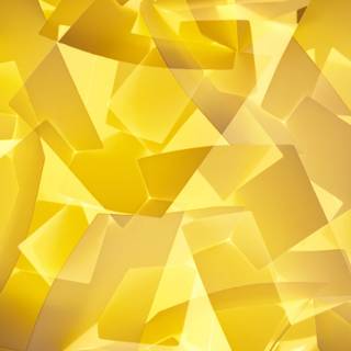 Geometric yellow wallpaper