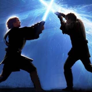 Obi Wan Kenobi Vs Anakin Skywalker desktop wallpaper