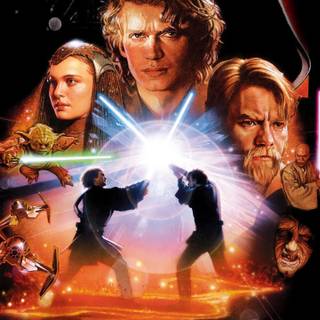 Obi Wan Kenobi Vs Anakin Skywalker desktop wallpaper