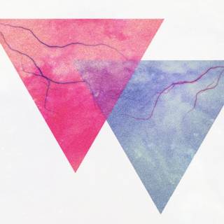 Simple geometric wallpaper