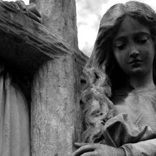 Greek statue desktop wallpaper