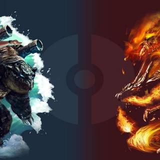 Epic Legendary Pokémon wallpaper