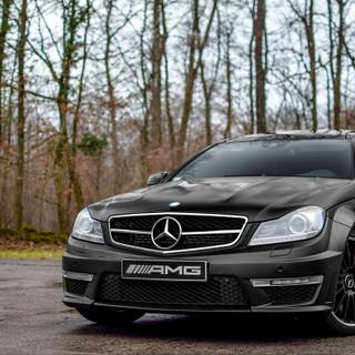 C63s AMG Coupe desktop wallpaper
